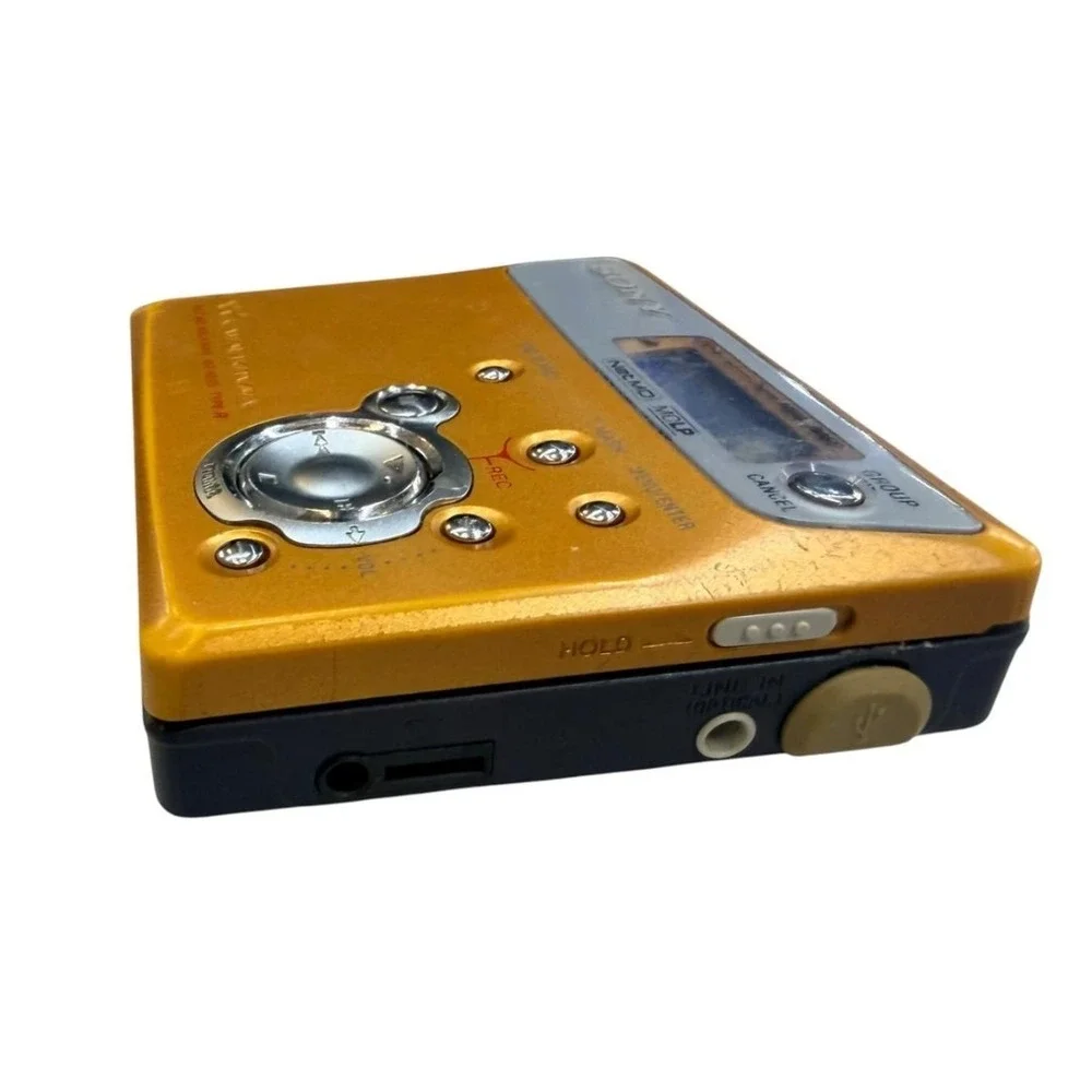 Sony Walkman MZ-N505 Net MD MiniDisc Recorder Type-R MDLP Tested No Back Cover